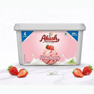 Strawberry Ice Cream 4 Litres